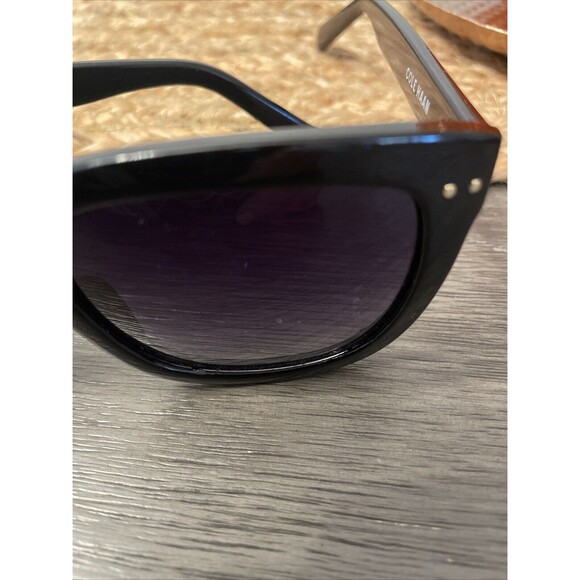 Cole Haan C16144 Dark Black Women’s Polarized Sunglasses - Picture 2 of 6